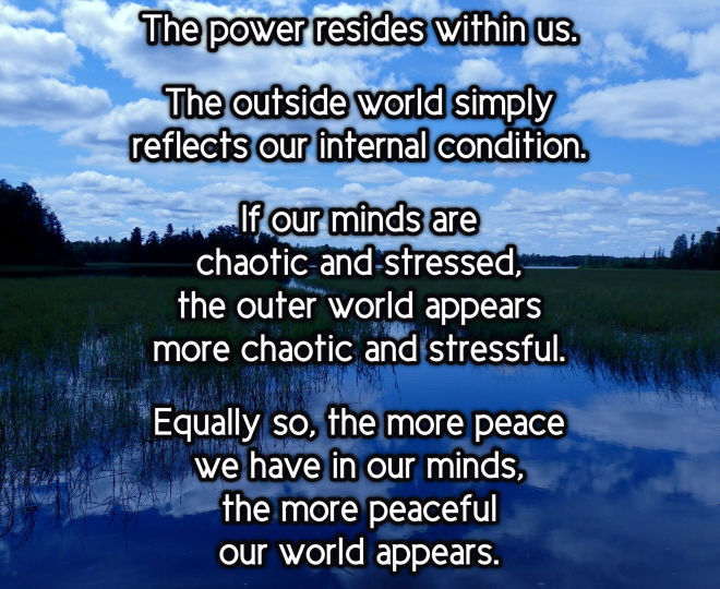 Your Power Resides Within - Inspirational Quote