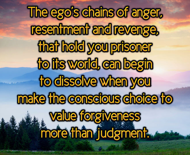 Forgiveness Will Dissolve the Chains of Revenge - Inspirational Quote
