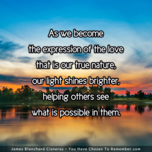 Becoming the Expression of Love - Inspirational Quote