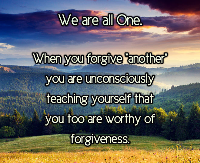 Forgive Another, Forgive Yourself - Inspirational Quote