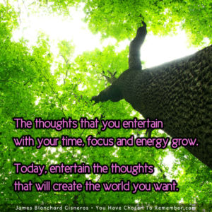 Taking Charge of Your thoughts - Inspirational Quote