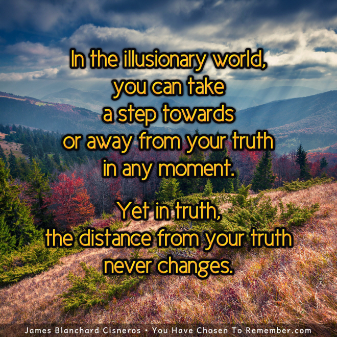 Moving Towards Your Truth - Inspirational Quote