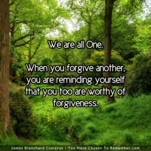 You Too Are Worthy of Forgiveness - Inspirational Quote