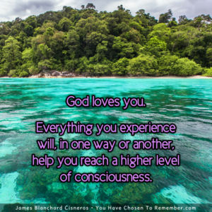 God Loves You - Inspirational Quote