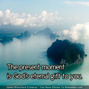 The Present Moment is a Gift - Inspirational Quote