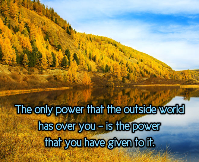 You Have All The Power - Inspirational Quote
