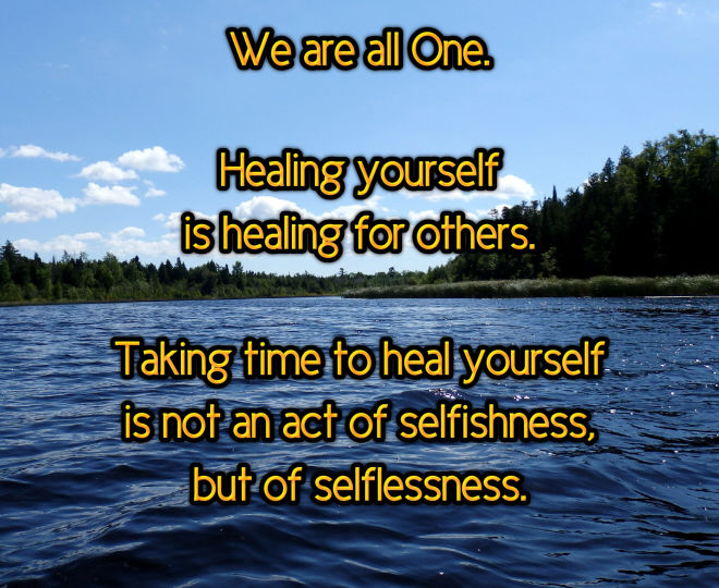 The Importance of Healing Yourself - Inspirational Quote