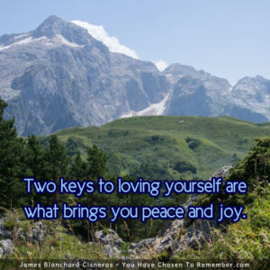 Love Yourself and be at Peace - Inspirational Quote