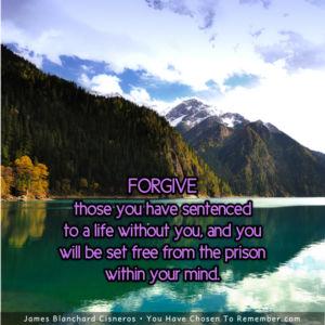 Forgive Those You Have Sentenced - Inspirational Quote