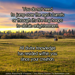 Divine Knowledge Resides Within You - Inspirational Quote