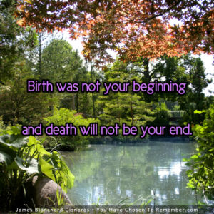 About Birth and Death - Inspirational Quote