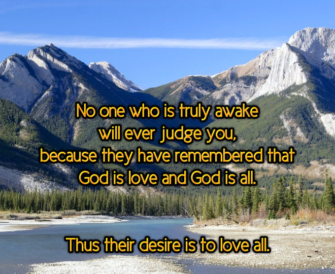 God is Love and God is All - Inspirational Quote