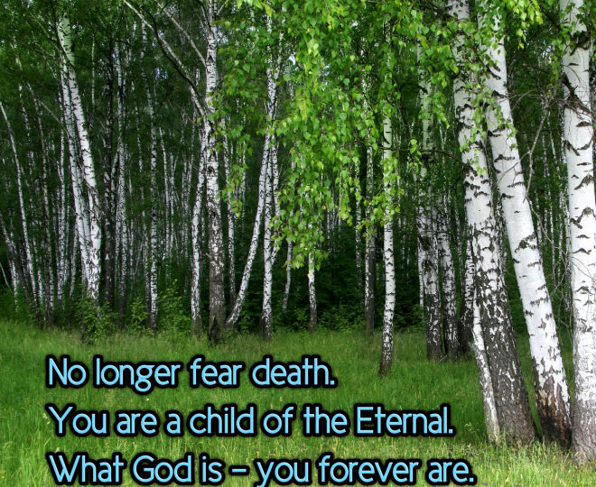 Remember You No Longer Need Fear Death - Inspirational Quote