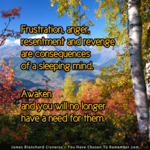 About Frustration, Anger, Resentment and Revenge - Inspirational Quote