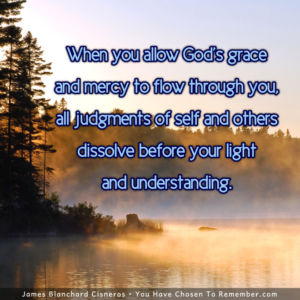 Let God's Grace Flow Through You - Inspirational Quote
