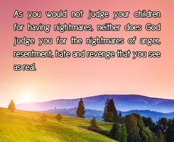 Please Remember, God Does Not Judge You - Inspirational Quote