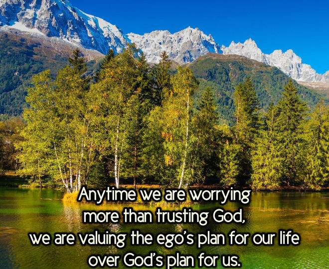 Choosing The Ego's Plan or God's Plan for Your Life? - Inspirational Quote